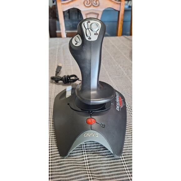 Gravis Destroyer Aftershock USB Joystick Game Controller Model 10515- Excellent! - Picture 1 of 7